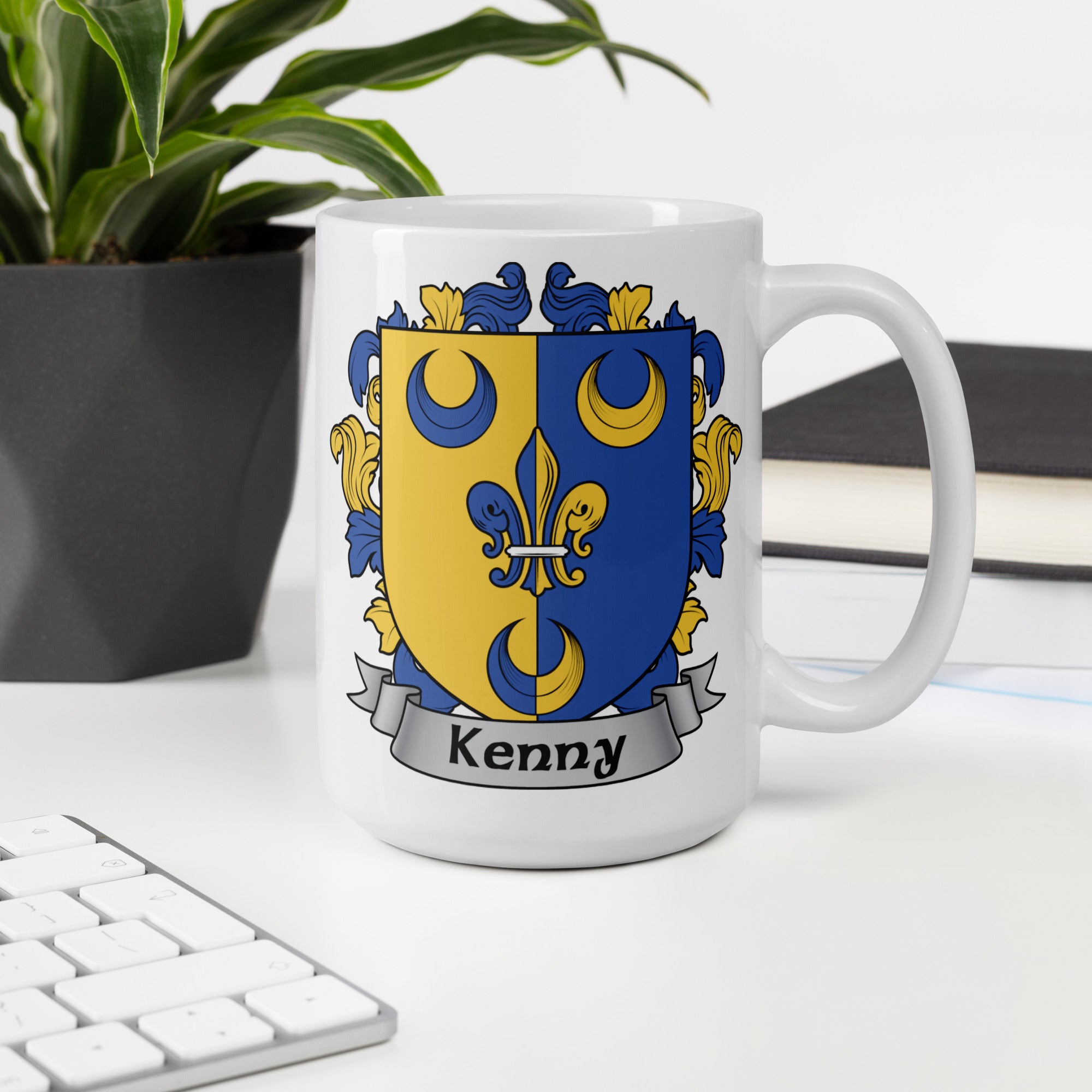 7.62 Design Kenny tazza ceramica 15oz stemma irlandese