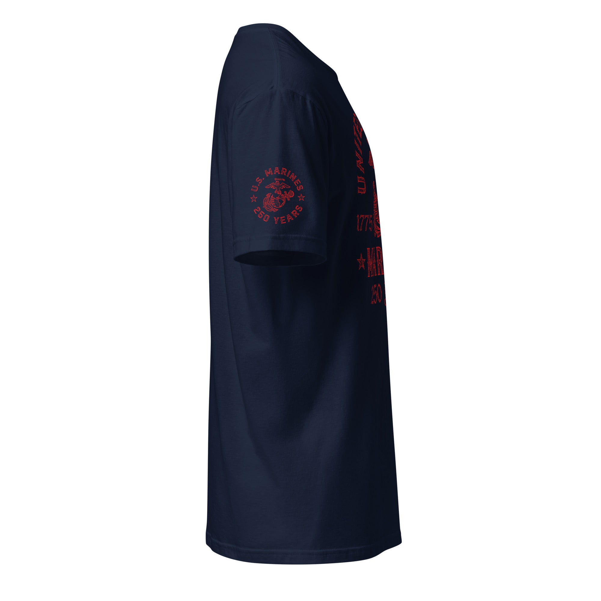 7.62 Design USMC 250th T-Shirt uomo nera cotone taglia L