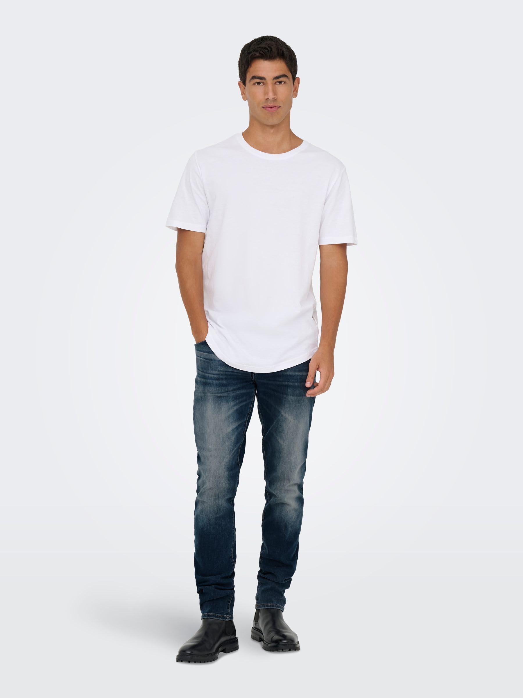 Only & Sons Onsloom Jeans Uomo Slim 32W/30L Vita Bassa