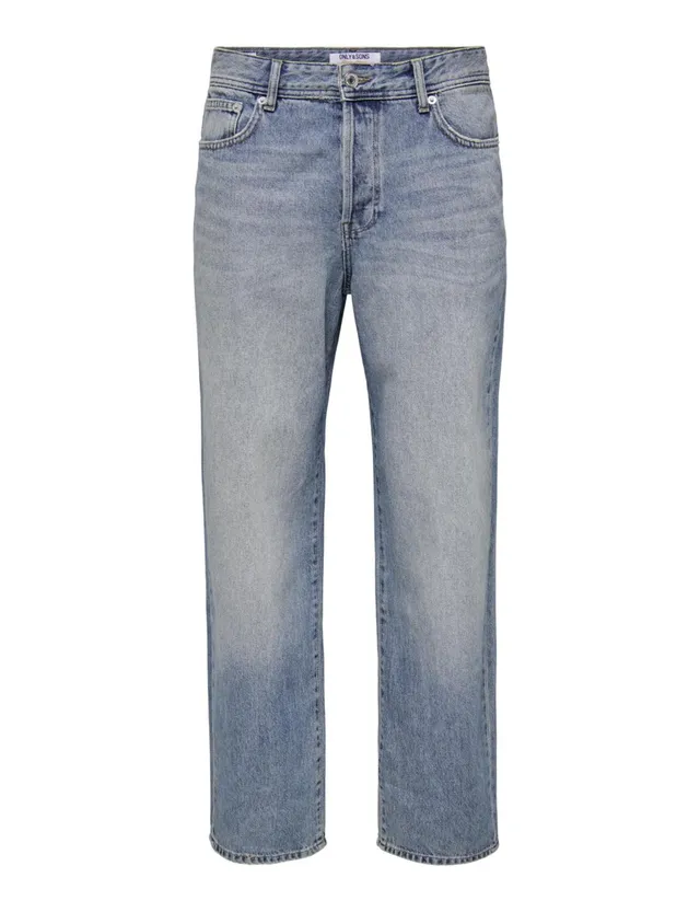 ONLY & SONS Jeans Onsfade Loose Uomo 32W/32L blu denim