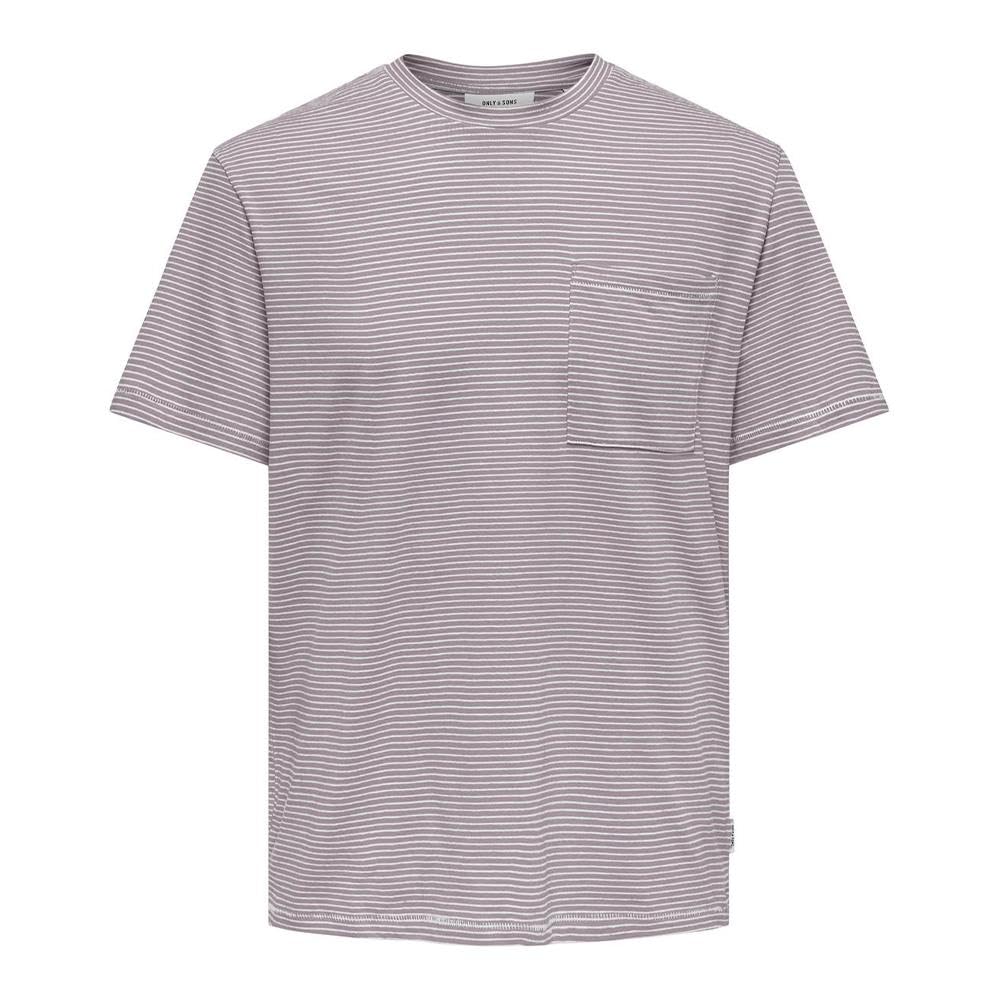 Only & Sons Onsbale t-shirt viola cotone taglia S uomo