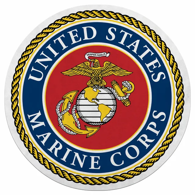 7.62 Design USMC Seal Gagliardetto feltro 45x45 cm