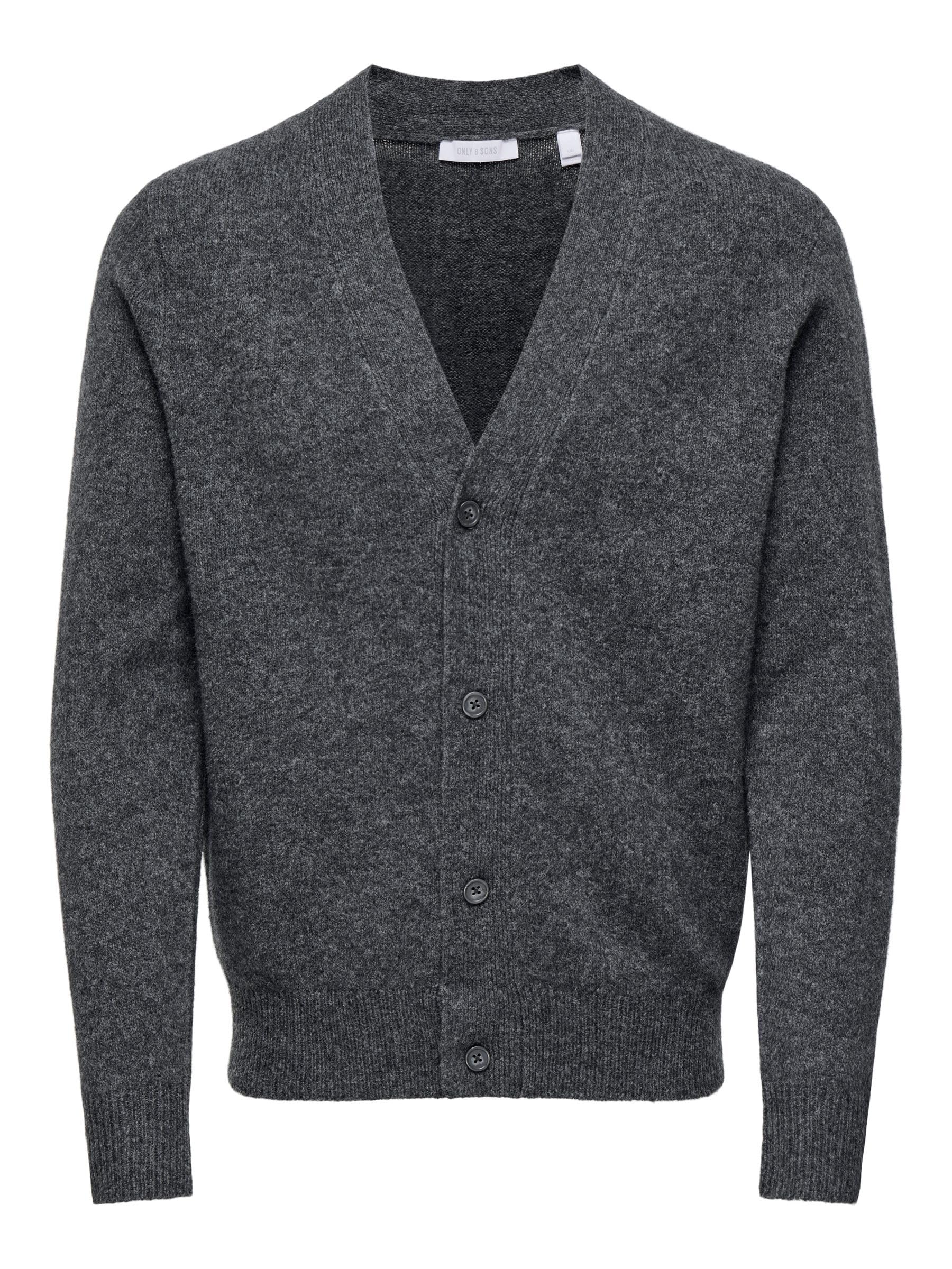 Only & Sons Onsray Cardigan Maglia Uomo Grigio M