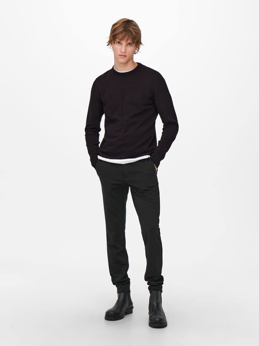 Only & Sons Onsniguel 12 Maglione Uomo Righe girocollo