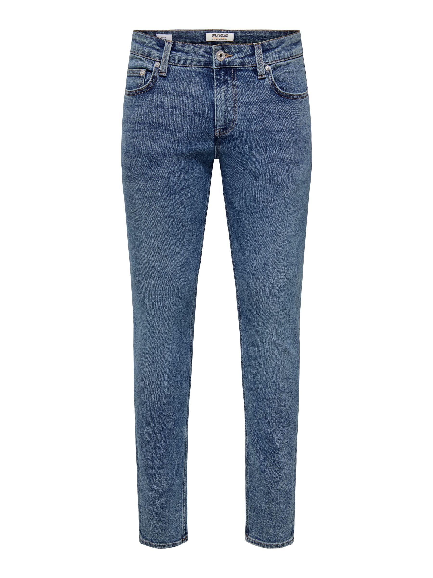 Only & Sons Onsloom Slim Jeans Uomo Nero 33W/32L
