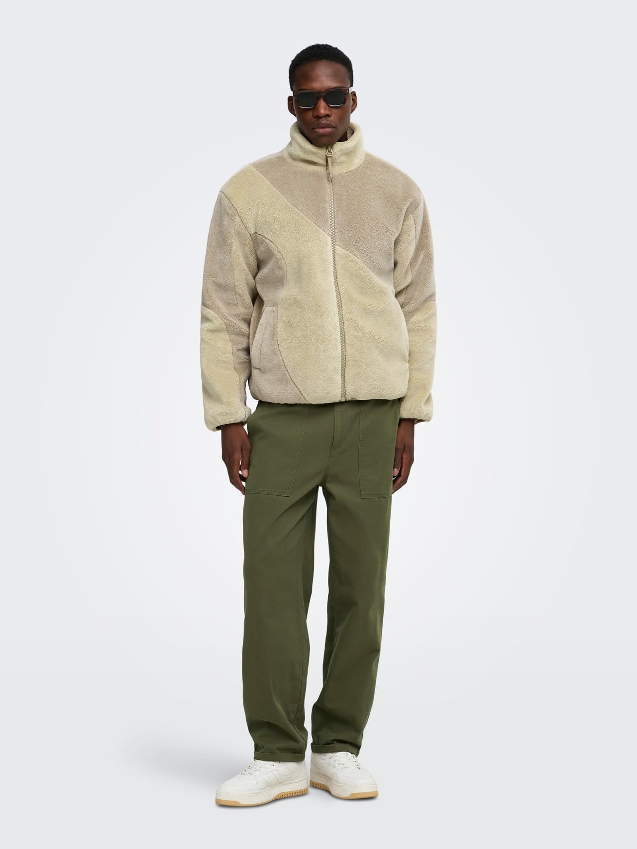 Only & Sons Onssilas Sherpa giacca uomo L sherpa invernale