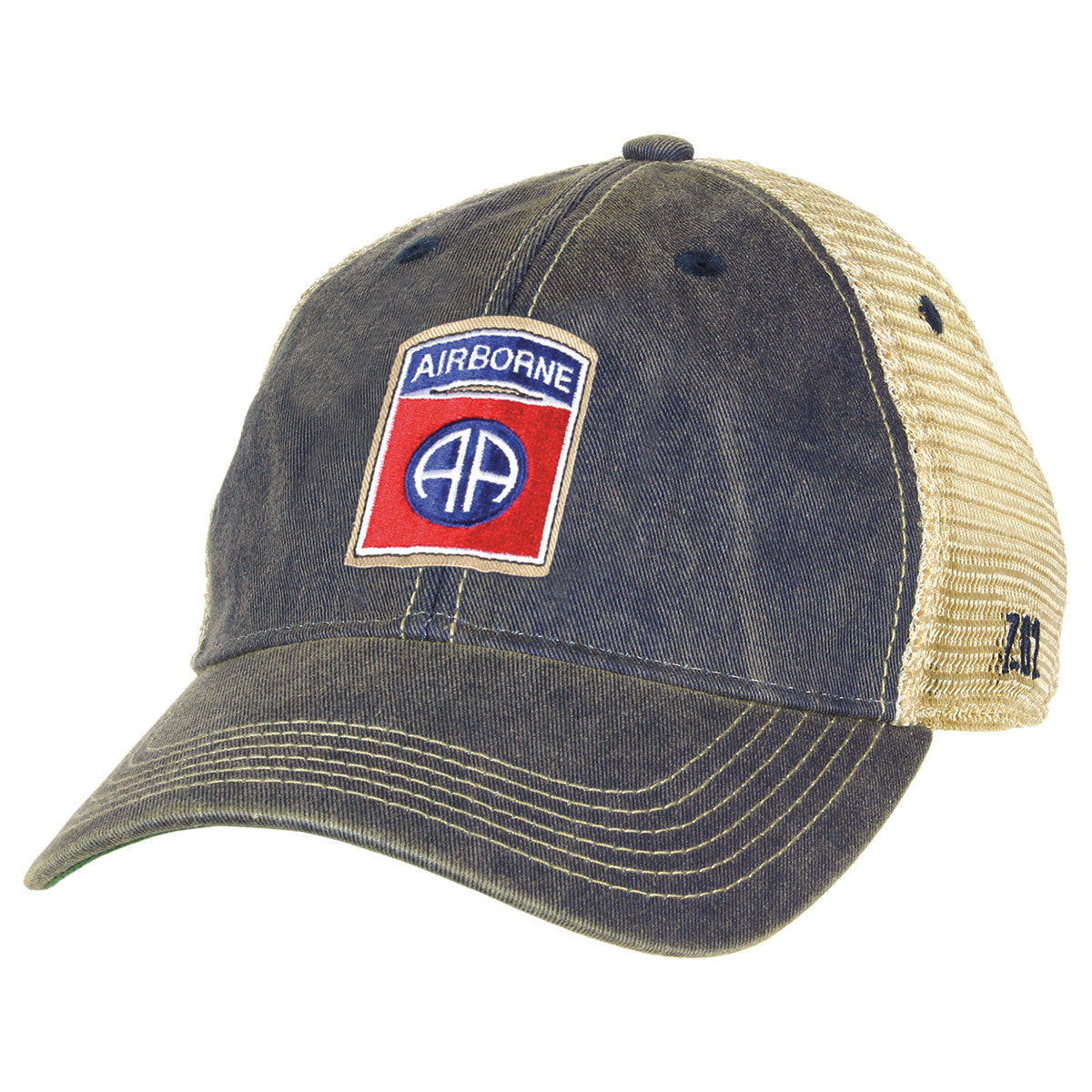7.62 Design 82nd Airborne Division cappello trucker blu navy