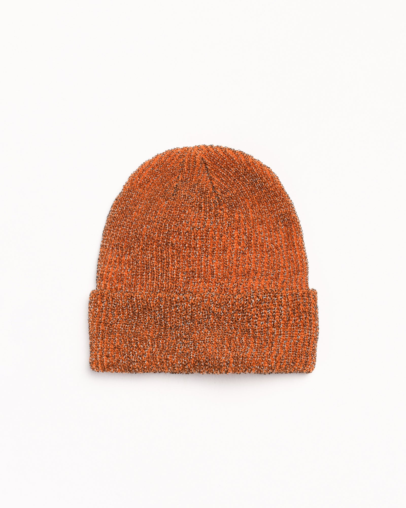 Stussy Headwear Reflective Yarn berretto Orange rifrangente