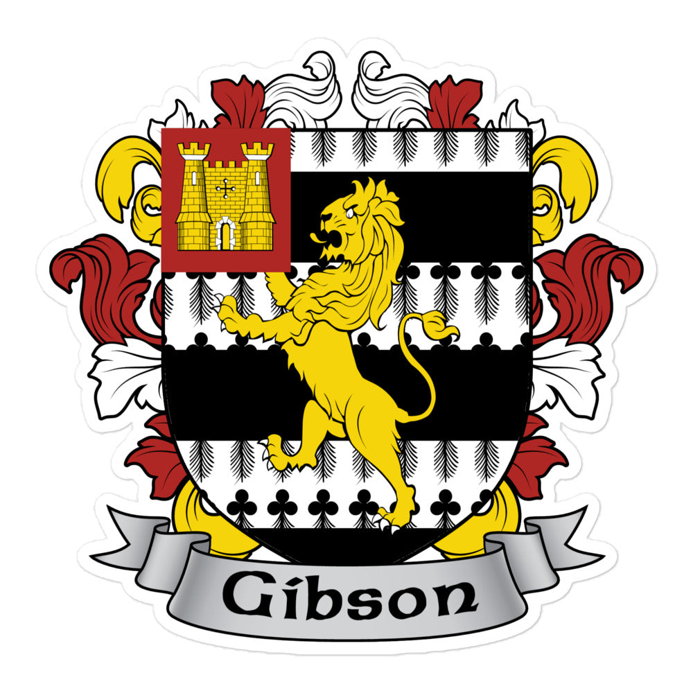7.62 Design Gibson Coat of Arms adesivo vinile 3x3