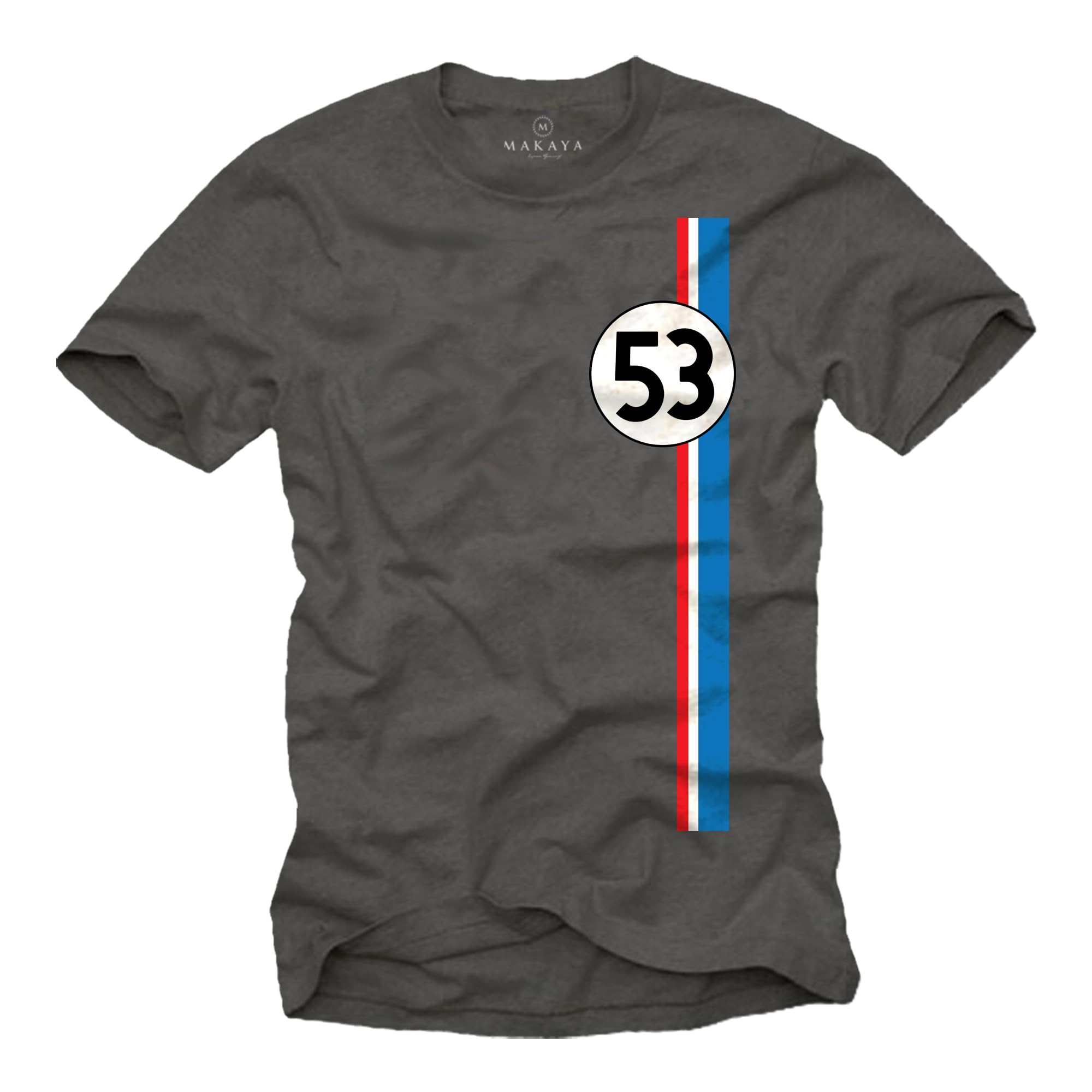 Makaya Herbie 53 T-Shirt Uomo cotone blu taglia S