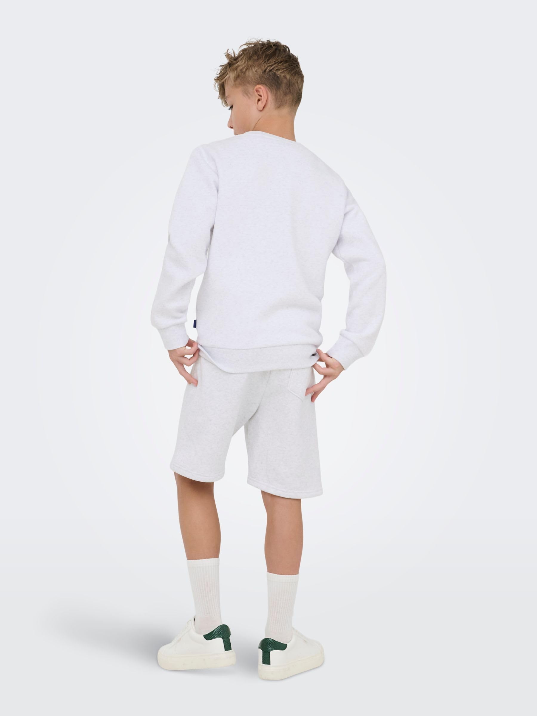 Only Kids Osjceres Shorts Swt Pantaloncini 128 grigi