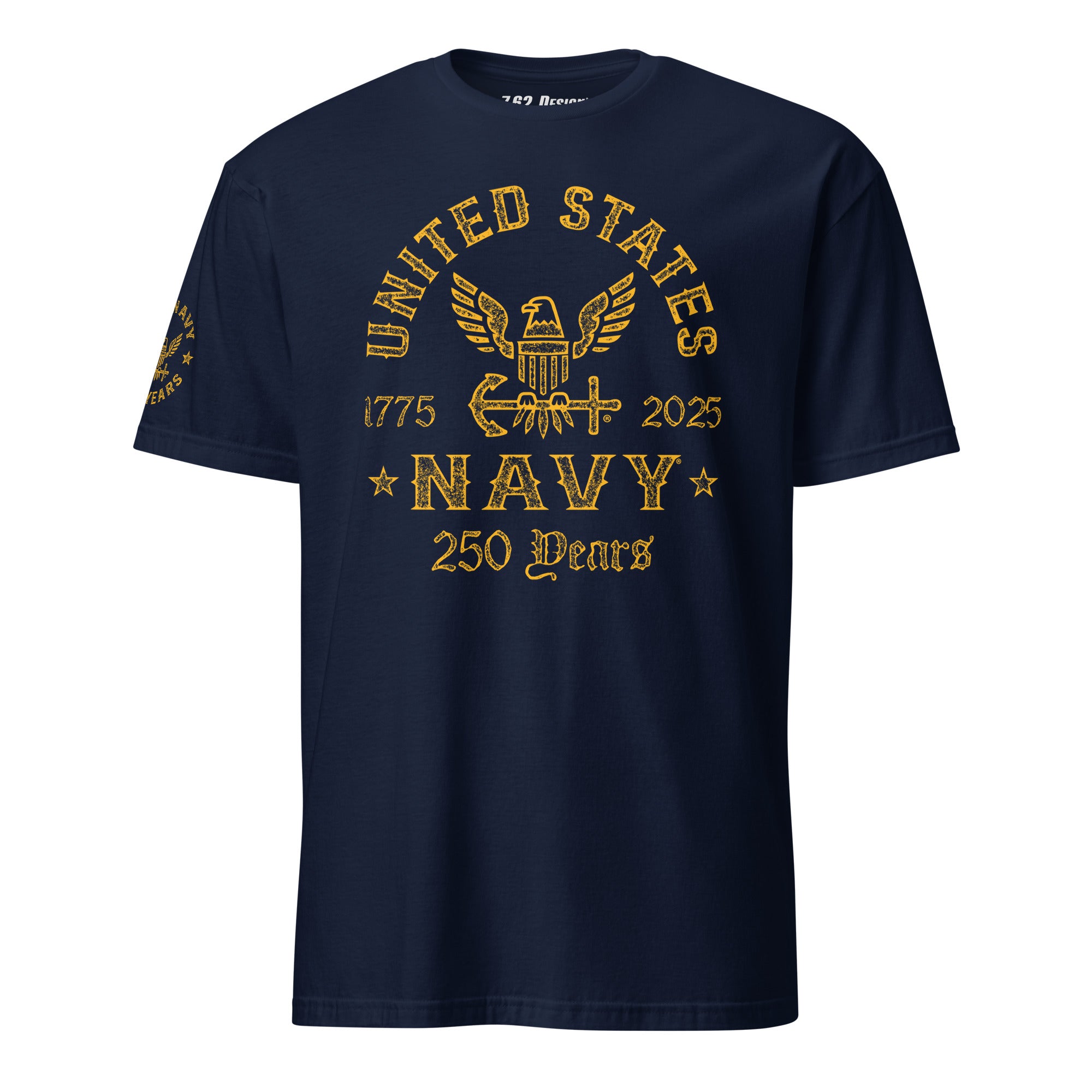 7.62 Design Navy 250th Birthday maglietta cotone nero