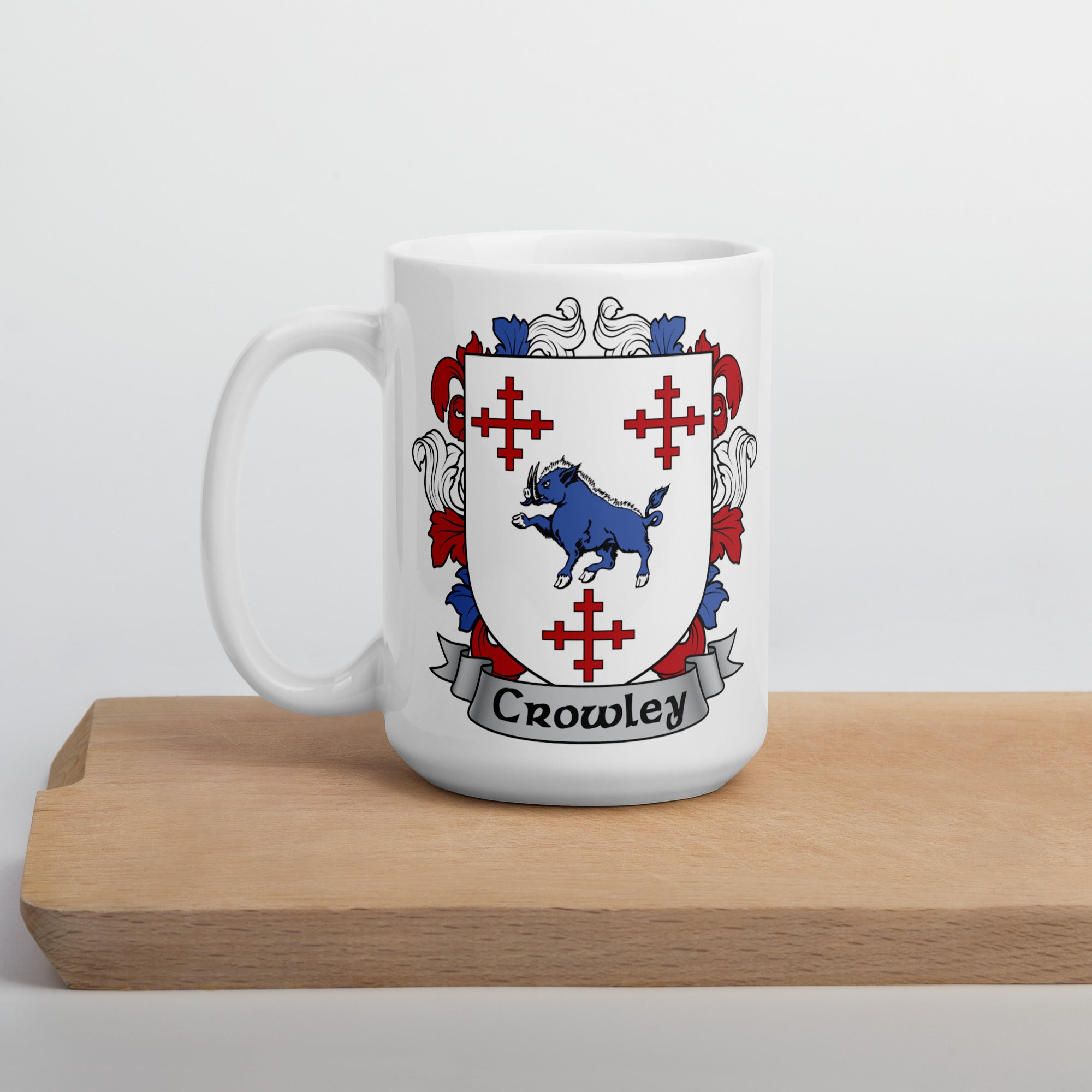 7.62 Design Crowley Coat Of Arms tazza ceramica 15oz