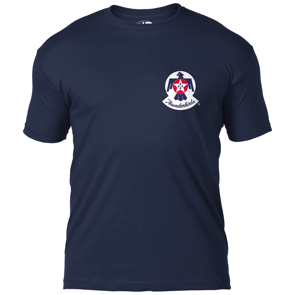 7.62 Design Thunderbirds maglietta uomo blu navy cotone