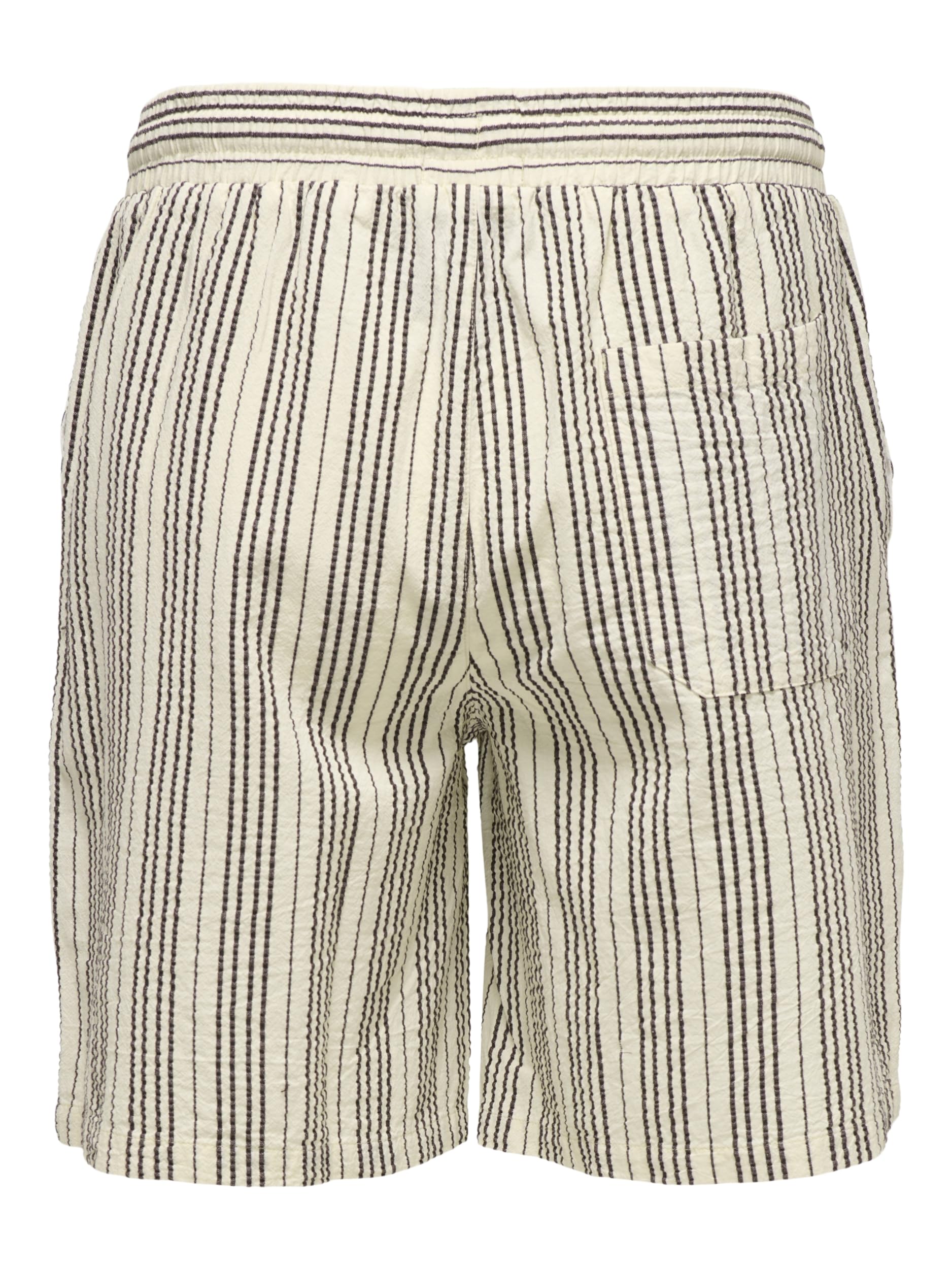 Only & Sons ONSCRUZ Shorts Uomo Seersucker Cotone