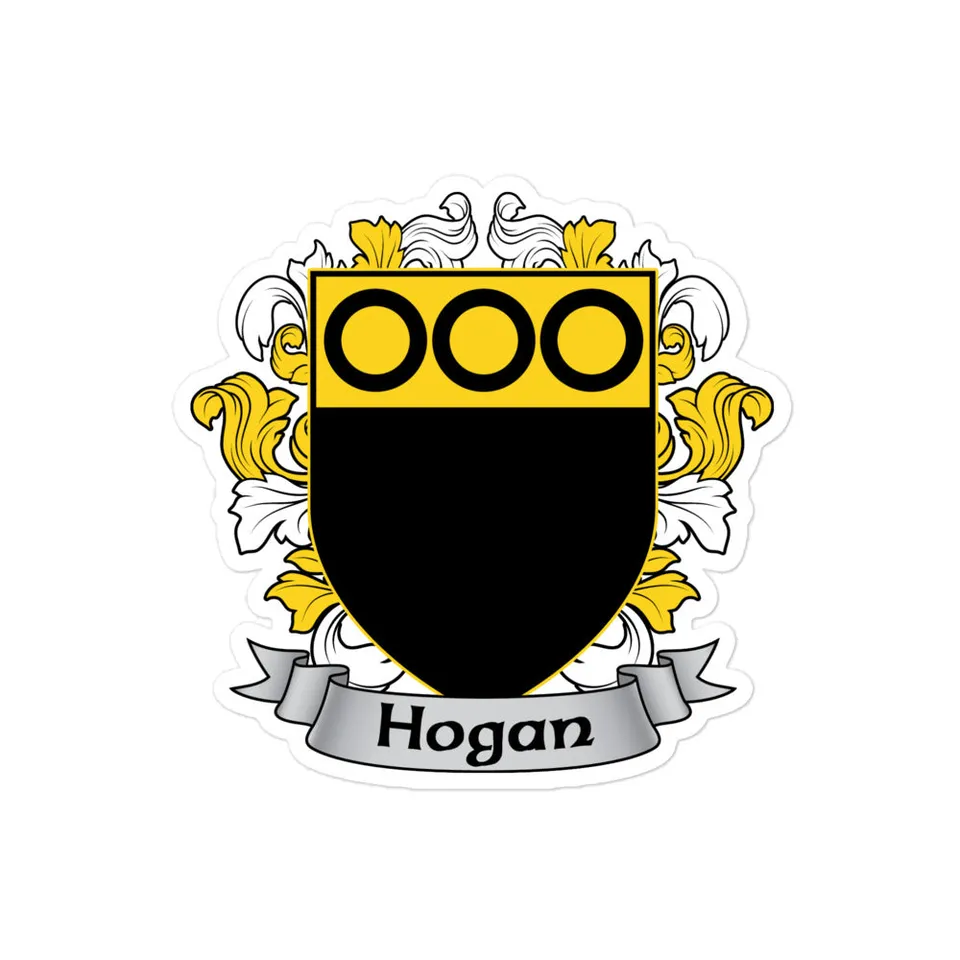 7.62 Design Hogan stemma famiglia adesivo vinile 3x3