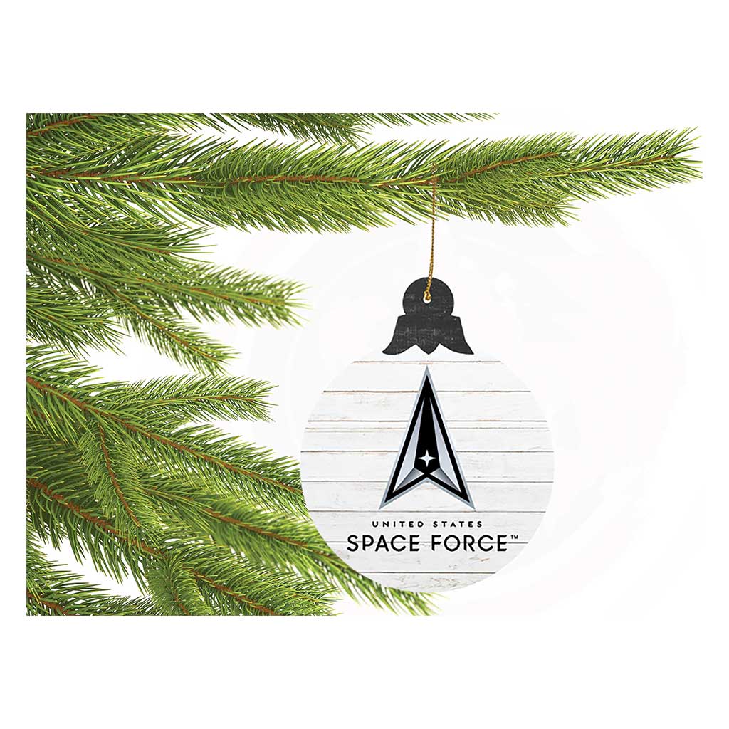 7.62 Design Ornaments Space Force decorazione natalizia PVC