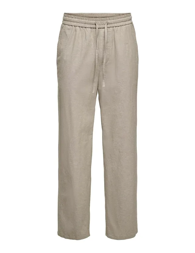ONLY & SONS ONSSINUS Pantaloni Uomo Loose Fit Nero