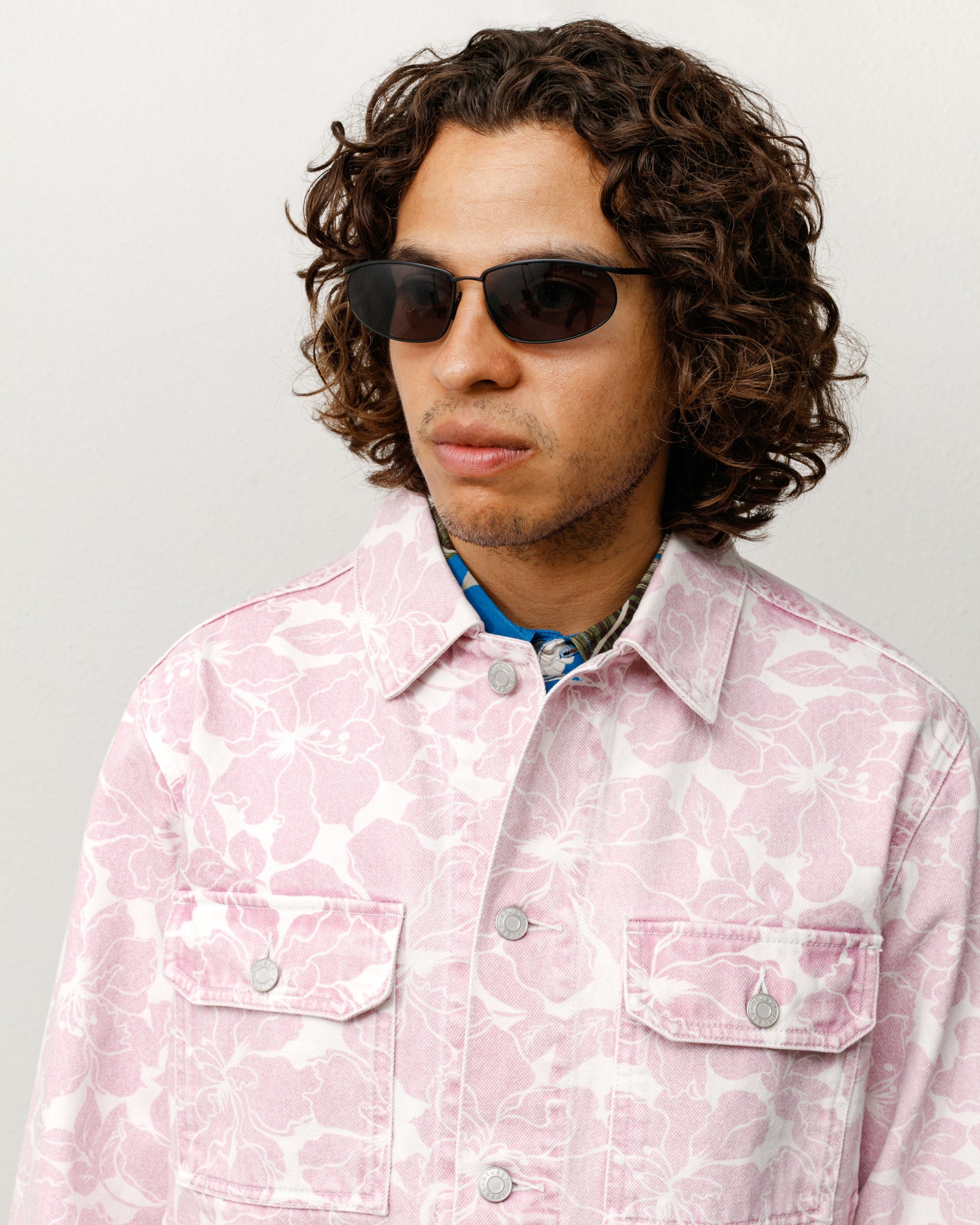 Stussy Wilkins Sunglasses Occhiali Matte Black Titanio