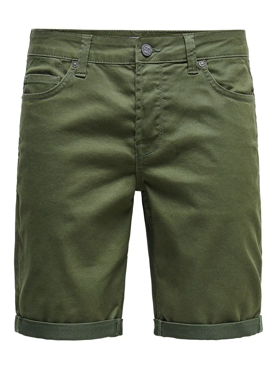 ONLY & SONS Onsply Reg Twill PK 1817 pantaloncini uomo twill