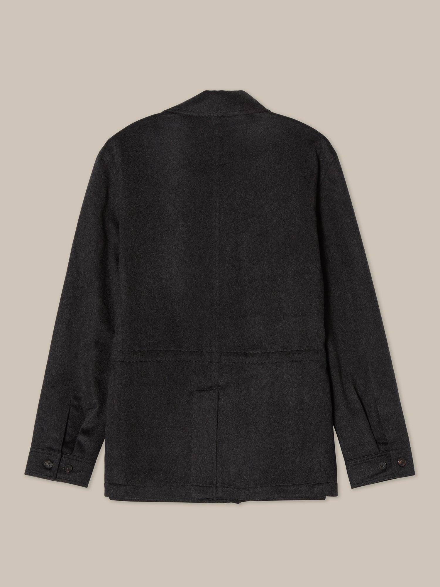Robert Talbott Ross Field Jacket giacca cashmere grigio medio