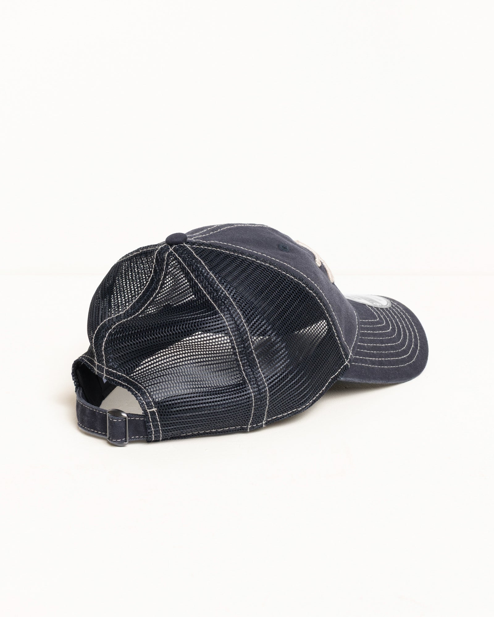 Stussy 9TWENTY Washed Basic Trucker berretto Navy taglia unica rete