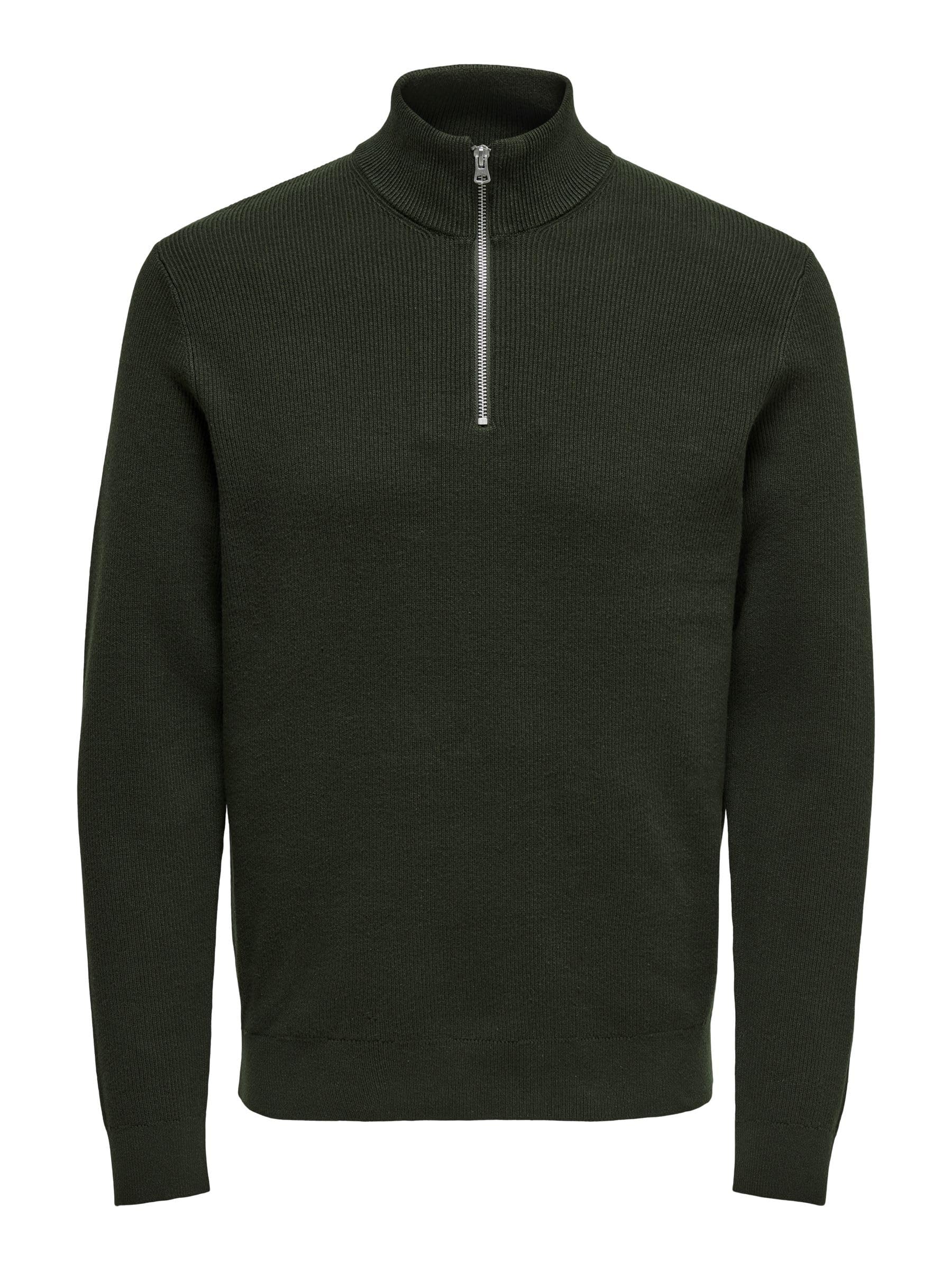 Only & Sons OnsPhil Knitted Pullover Maglia L Navy Scuro