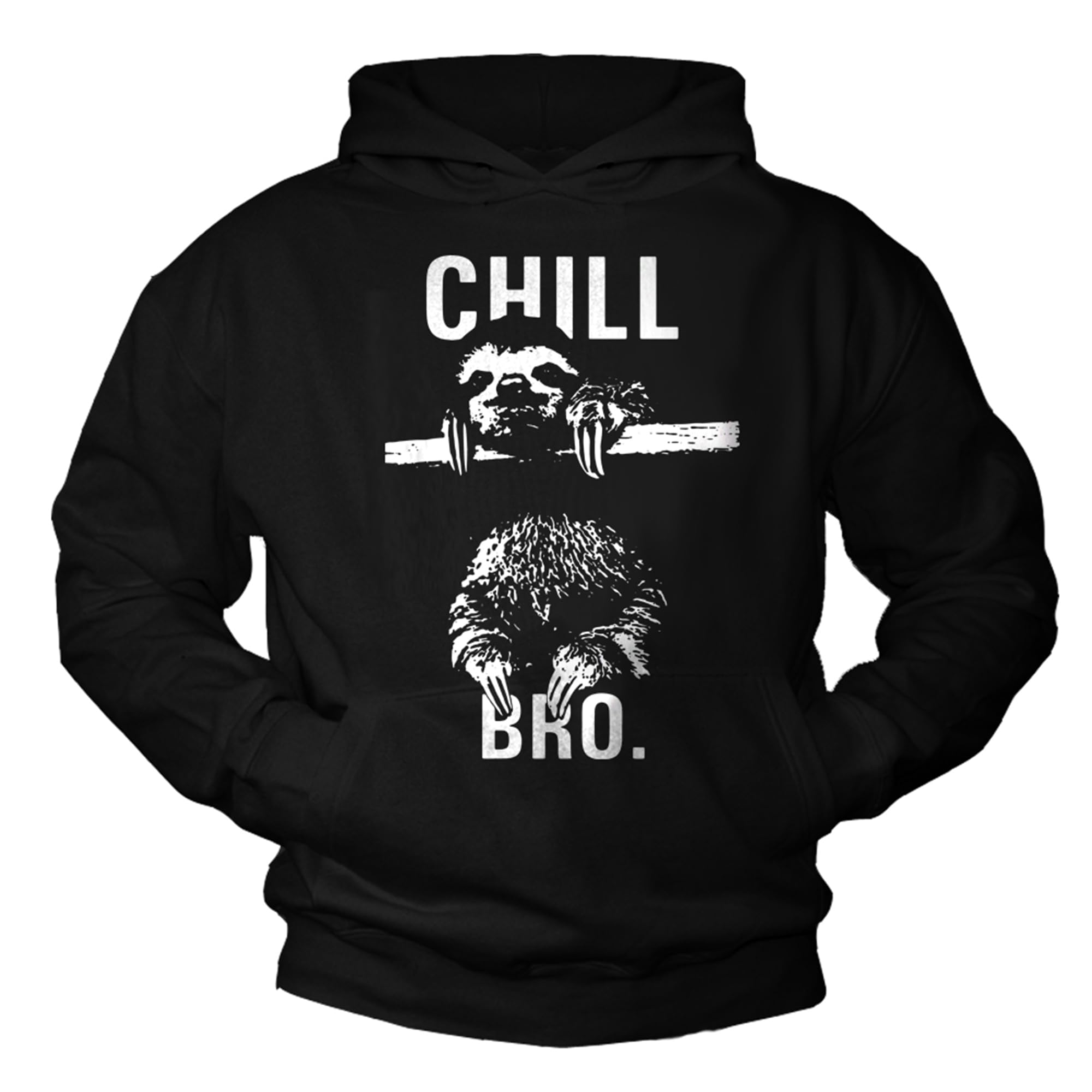 Makaya Chill Bro Felpa con Cappuccio M Tasca Canguro