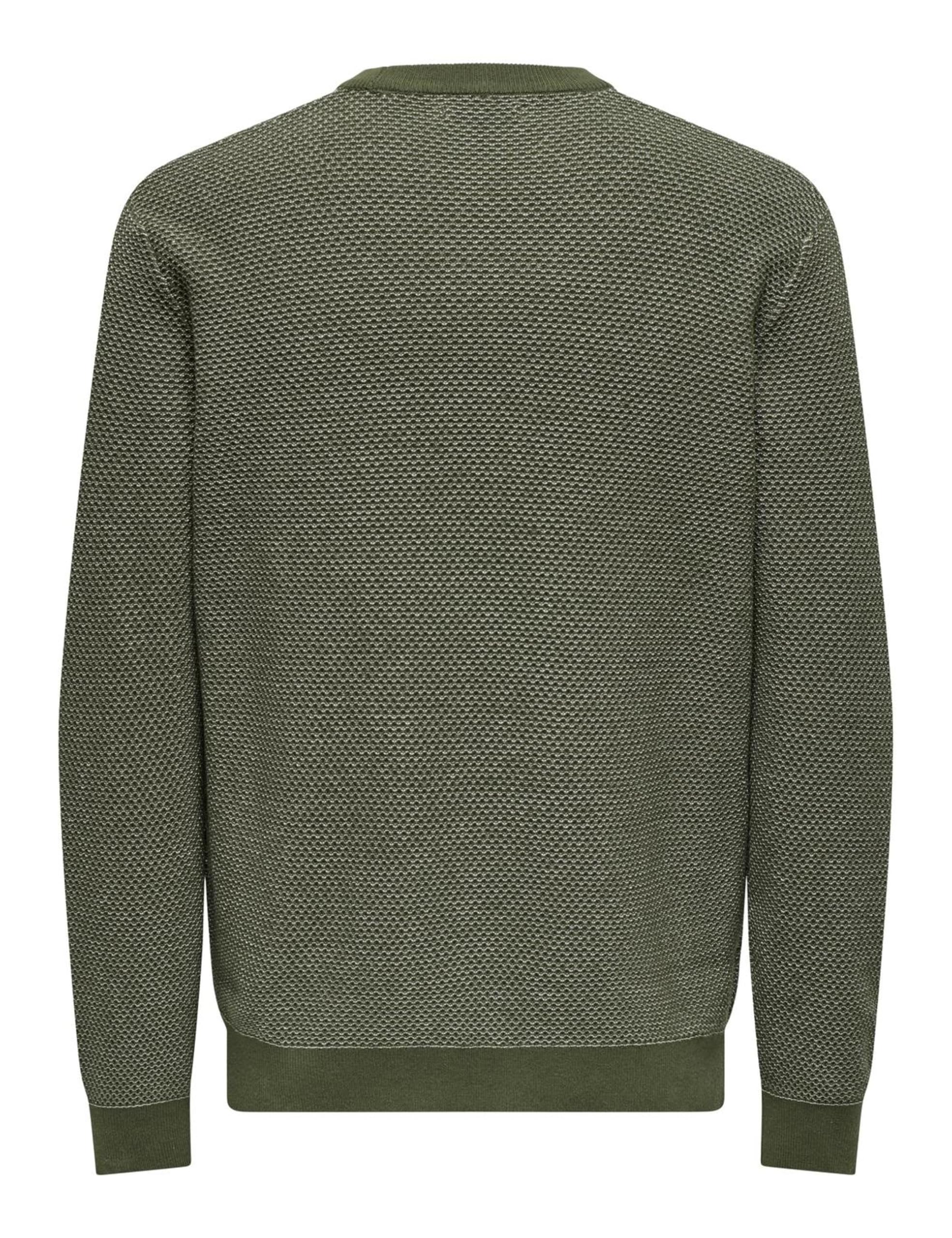 Only & Sons Onsmorgan pullover maglione uomo desert tortora