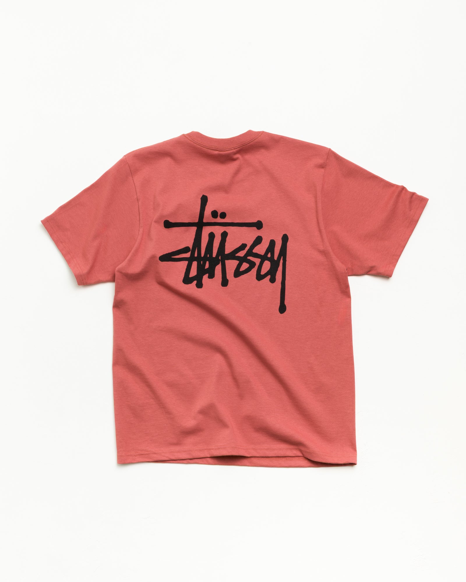 Stussy Basic Tee T-Shirt Clay Cotone 220gsm