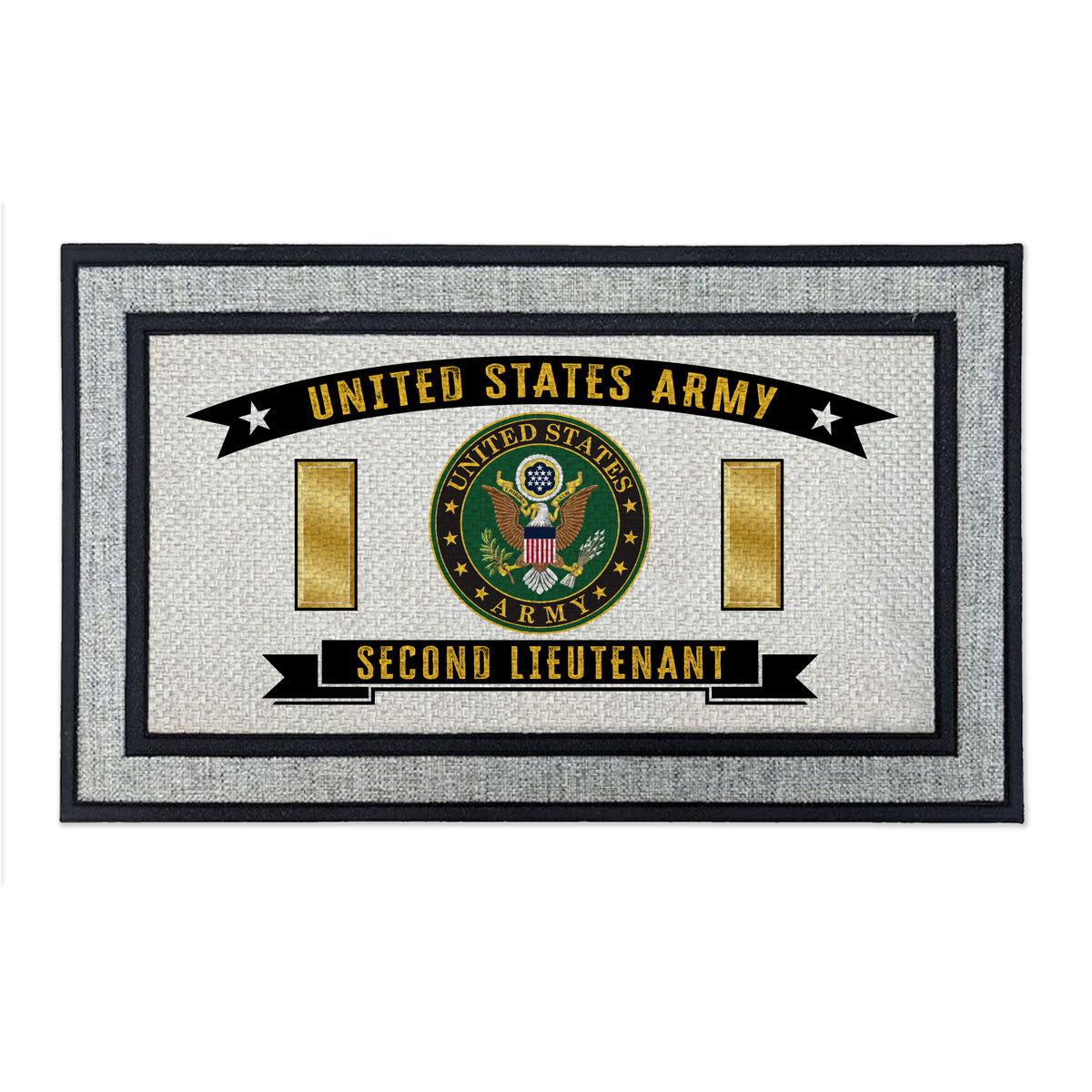 7.62 Design Army O-1 zerbino 45x76 cm grigio gomma