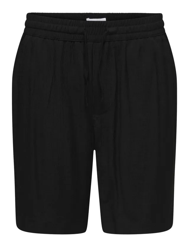 Only & Sons Onstel pantaloncini uomo neri strutturati