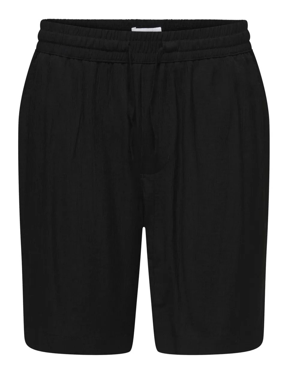 Only & Sons Onstel pantaloncini uomo neri strutturati