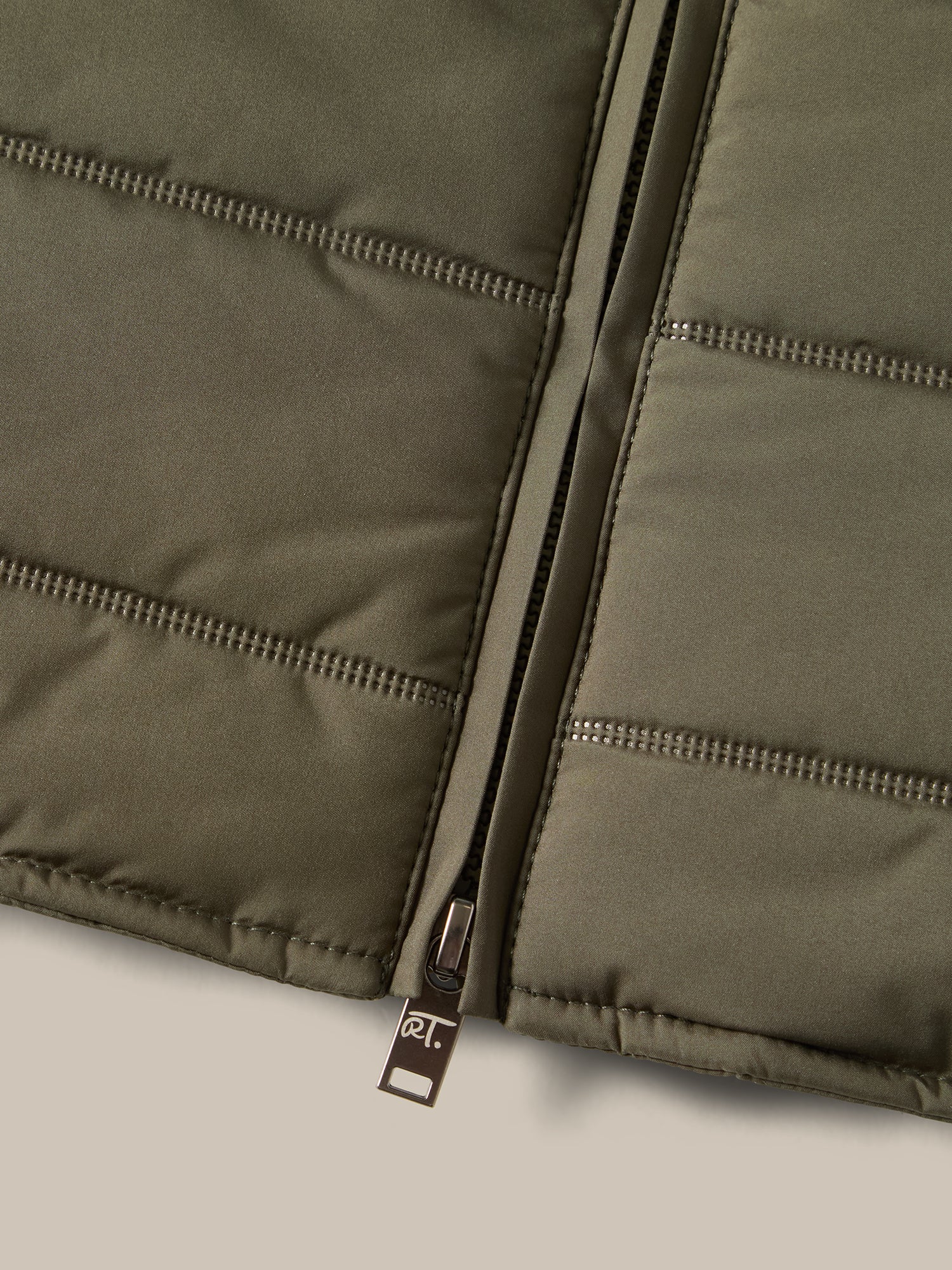 Robert Talbott Driver Gilet Trapuntato Verde Sage Green
