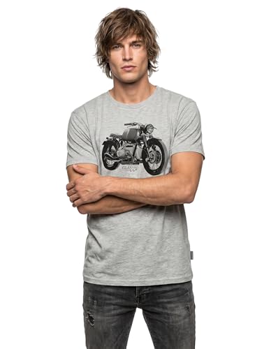 Makaya Moto Vintage Oldtimer T-Shirt Uomo L Cotone