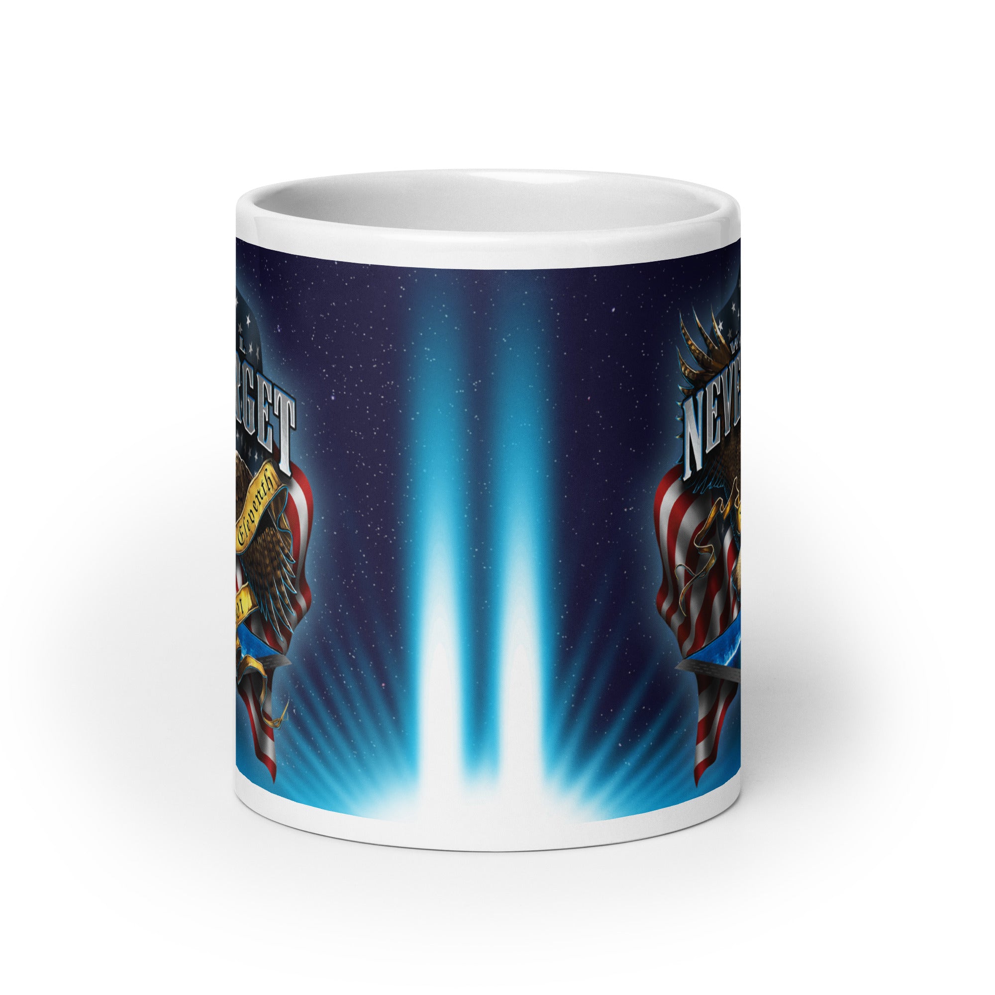 7.62 Design Never Forget Tazza Ceramica 20oz Bianca