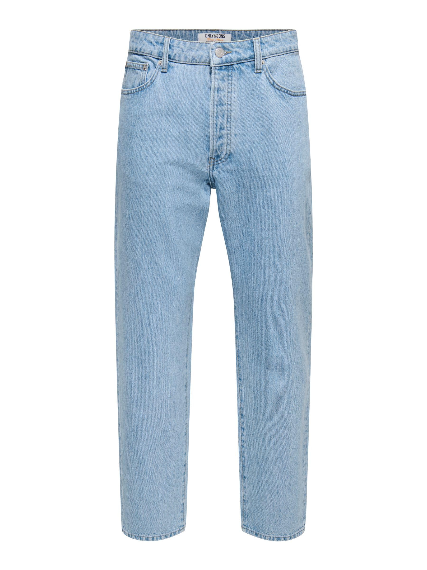 Only & Sons Onstye Vita Alta Jeans Tapered 32W/30L Blu