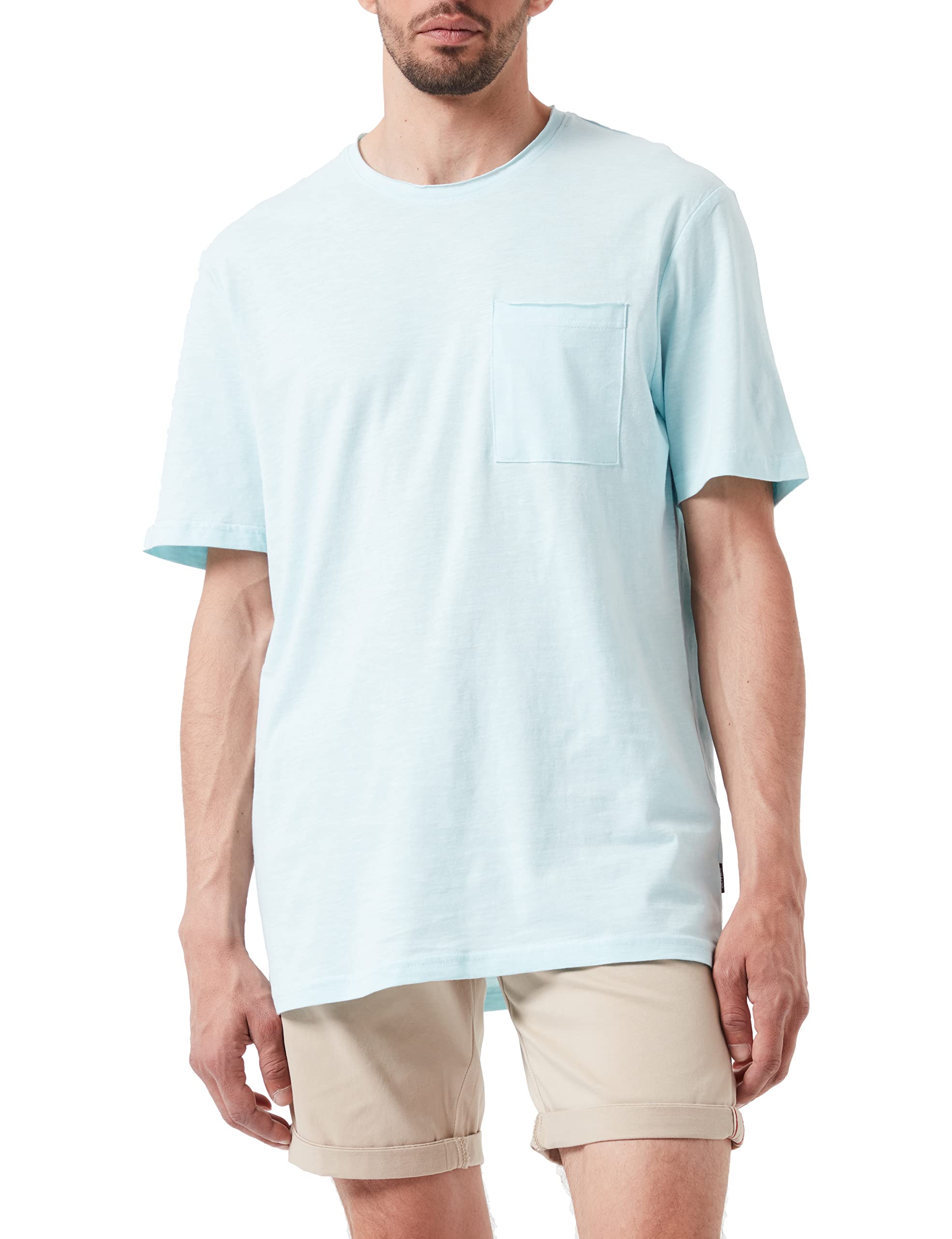 Only & Sons OnsRoy T-Shirt Uomo Navy L Pacco da 2 Slub