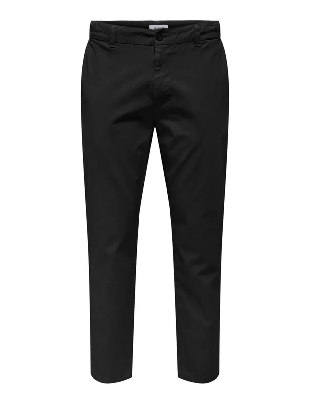 ONLY & SONS Pantaloni Uomo Chino Grigio Glacier