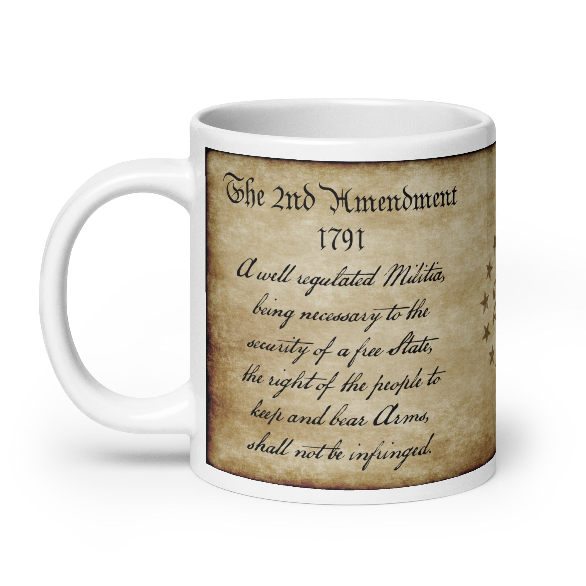 7.62 Design 2nd Amendment tazza mug bianca 20oz