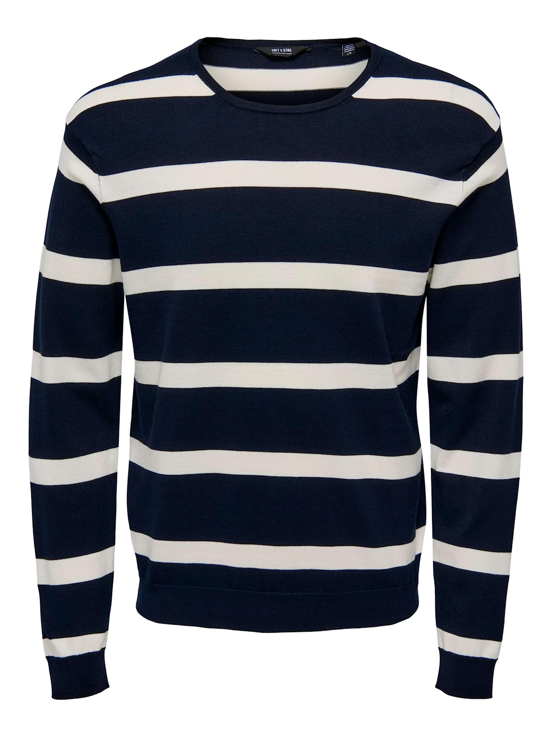 Only & Sons Maglione Uomo Girocollo Navy Scuro L