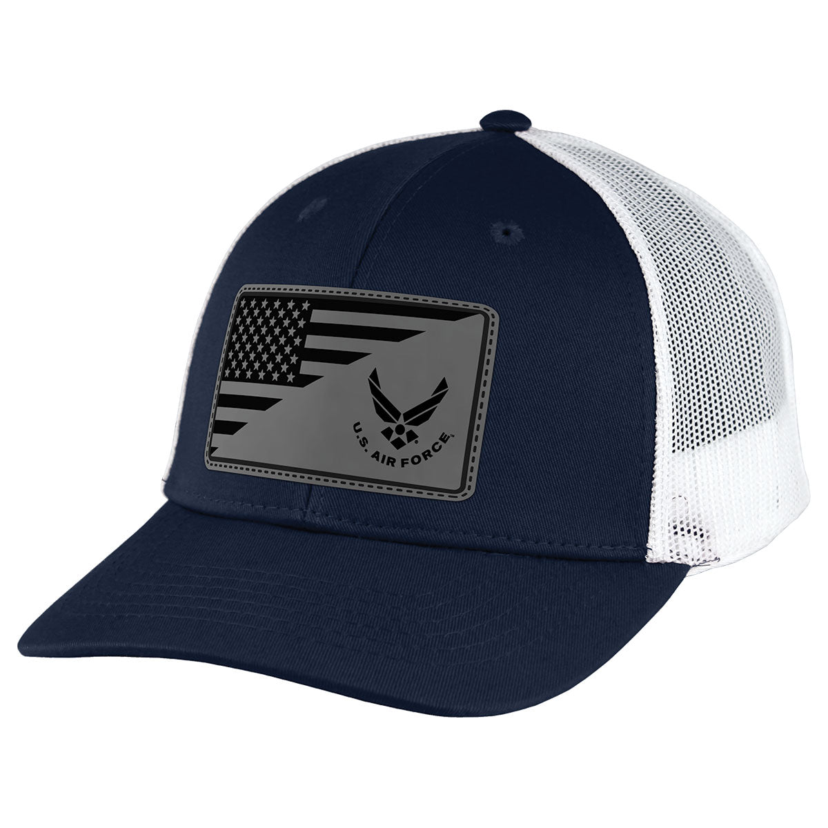 7.62 Design U.S. Air Force Split Flag Cappello trucker blu taglia unica