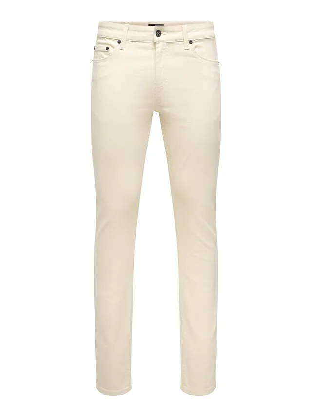 Only & Sons Onsloom Reg Ecru 8250 Jeans Uomo 31W/30L