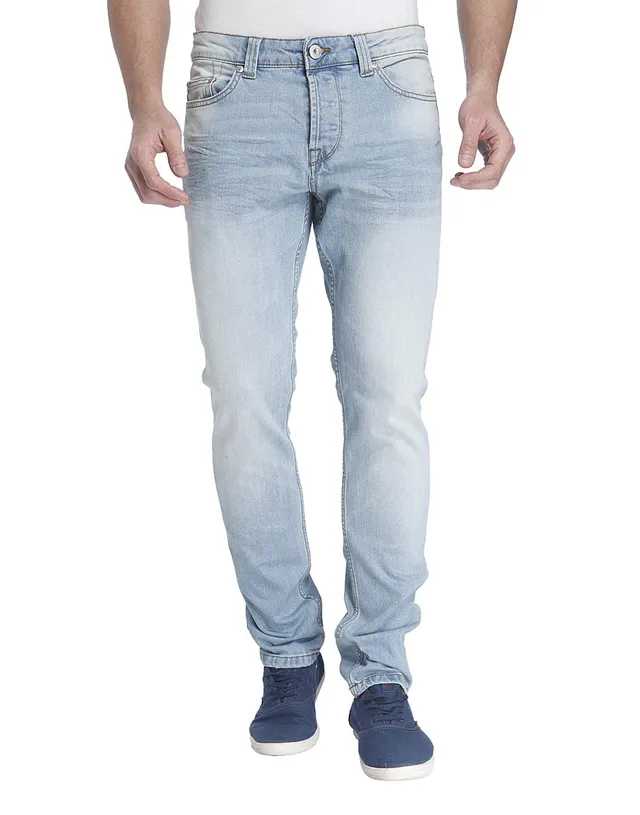 Only & Sons Jeans Uomo 28W/32L Blu Denim Cinque Tasche