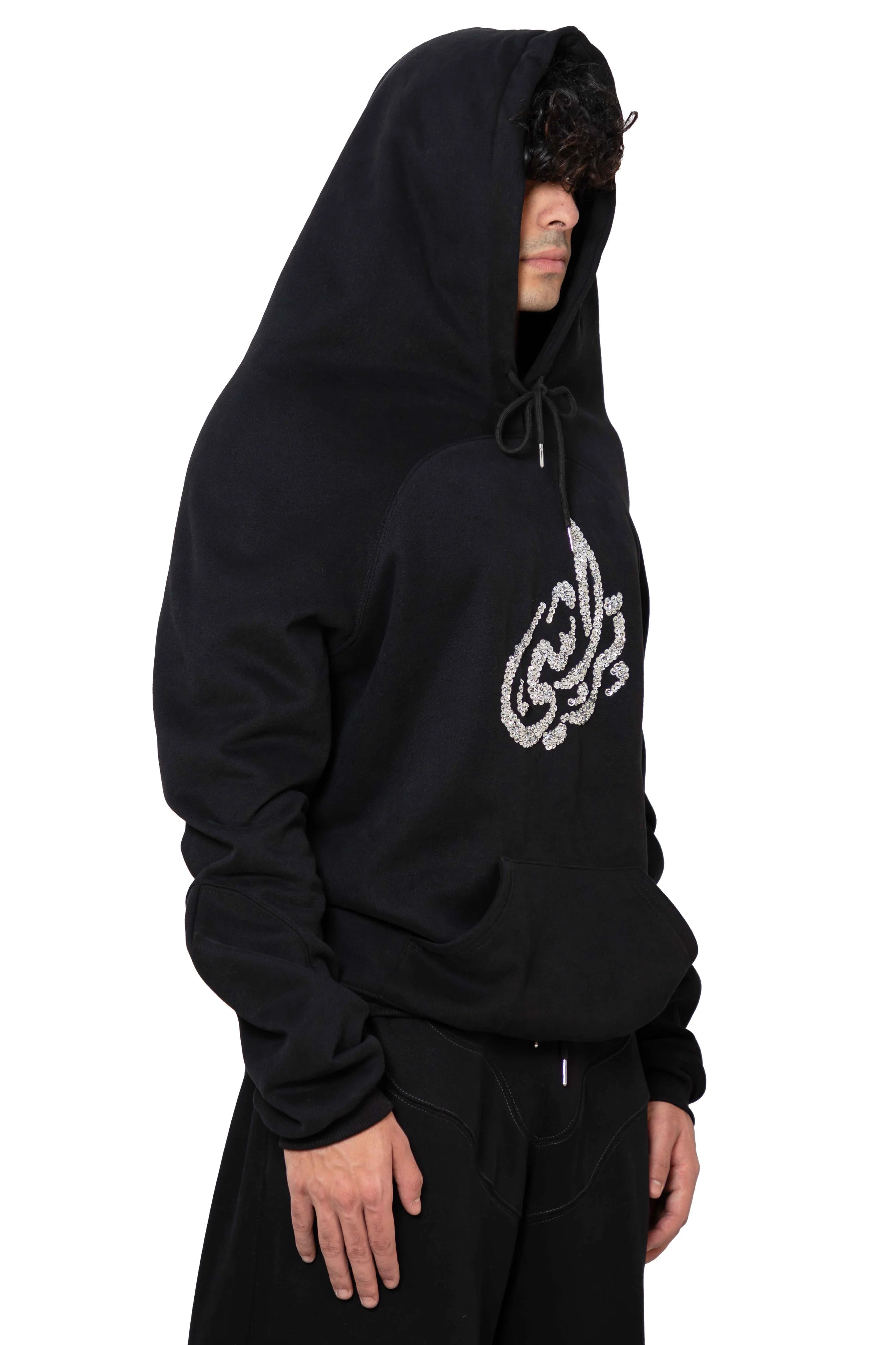 Trashy Clothing TC Logo Identity felpa cappuccio oversize