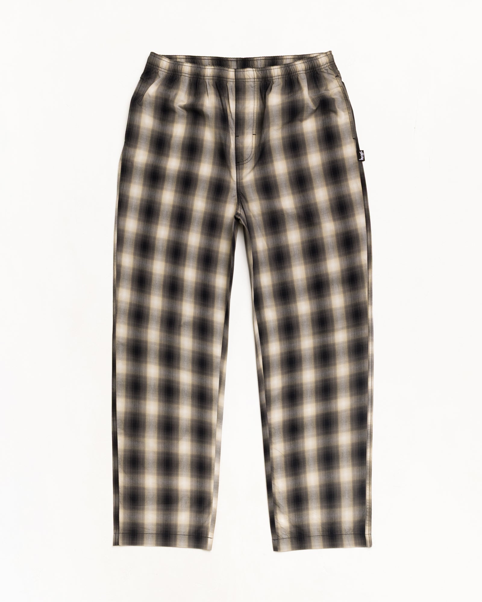 Stussy Pajama Pant pantalone Plaid cotone relaxed