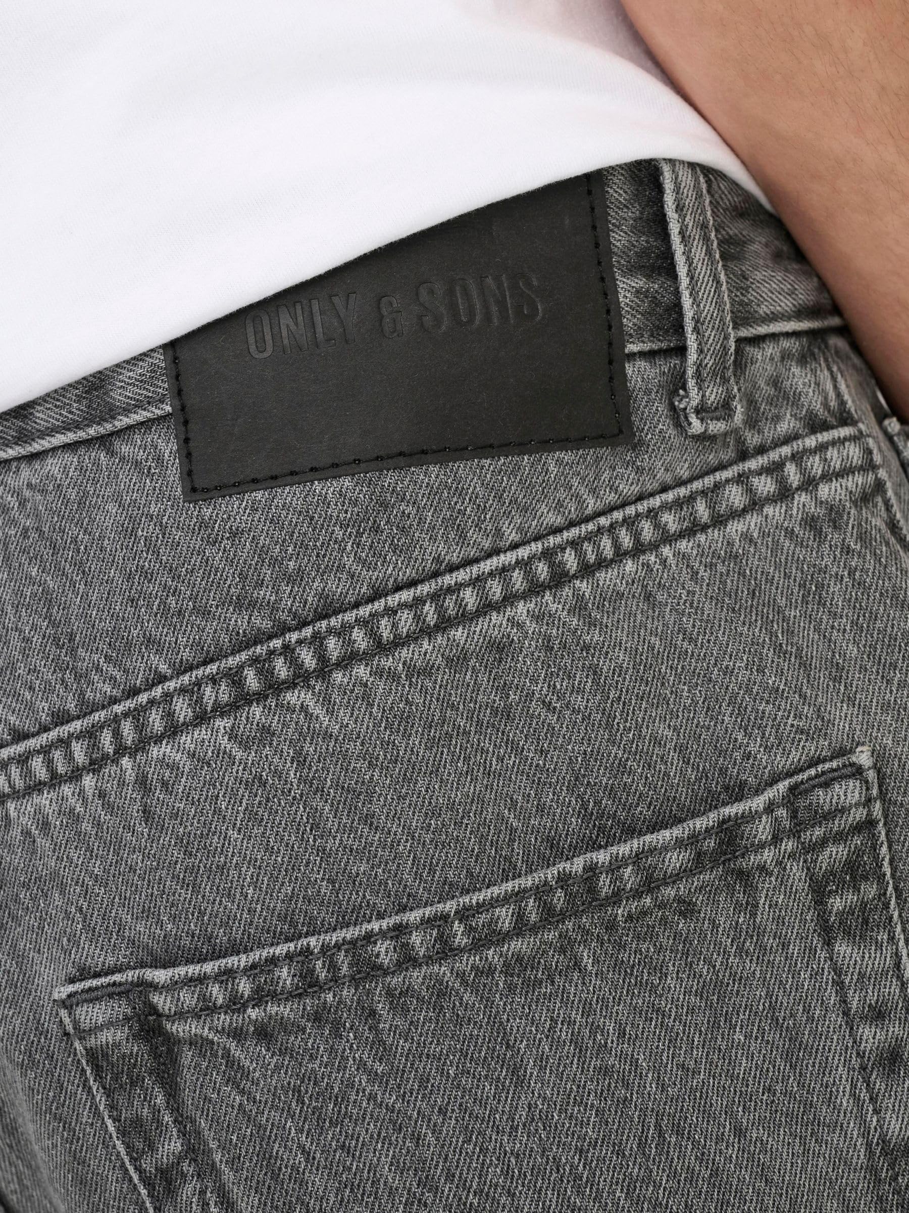 Only & Sons Onstye Loose Fit Jeans uomo Vita media 32W/30L