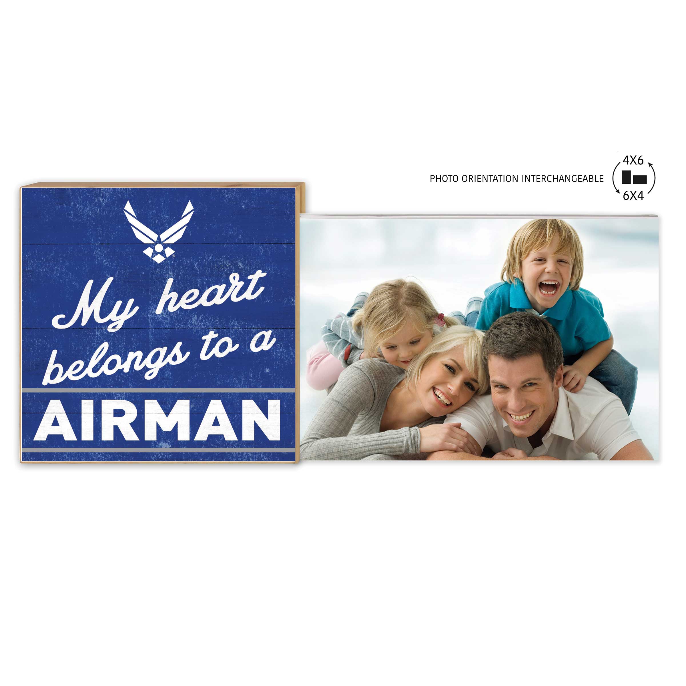 7.62 Design My Heart Airman Cornice foto 10x15 cm USAF