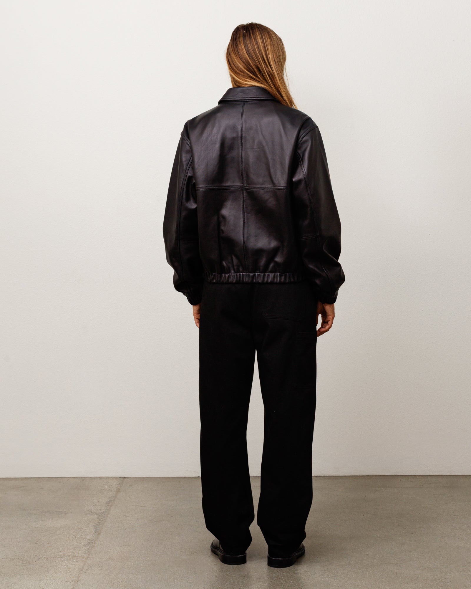 Stussy Pantalone Uniforme pantalone nero twill cotone
