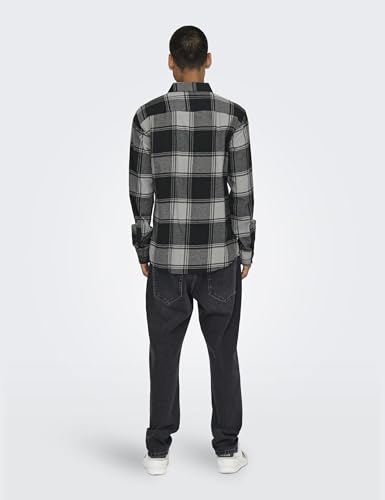 Only & Sons Onsphil LS Checked Camicia Uomo a Quadri XXL